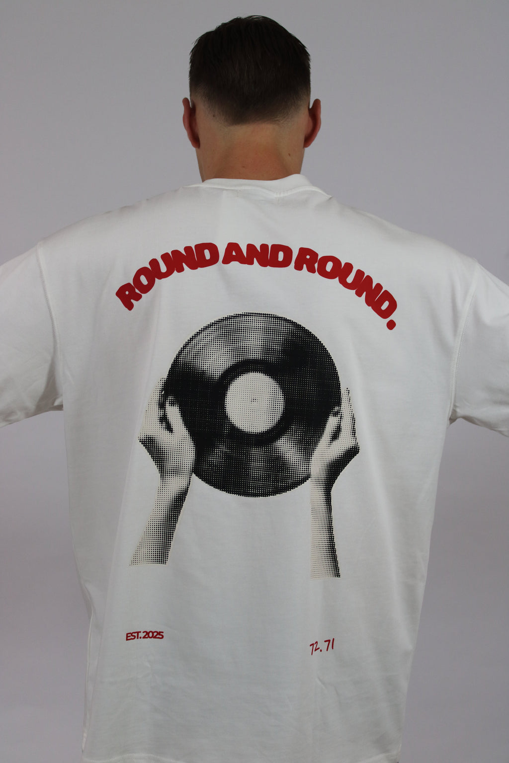 Round and Round T-shirt – White