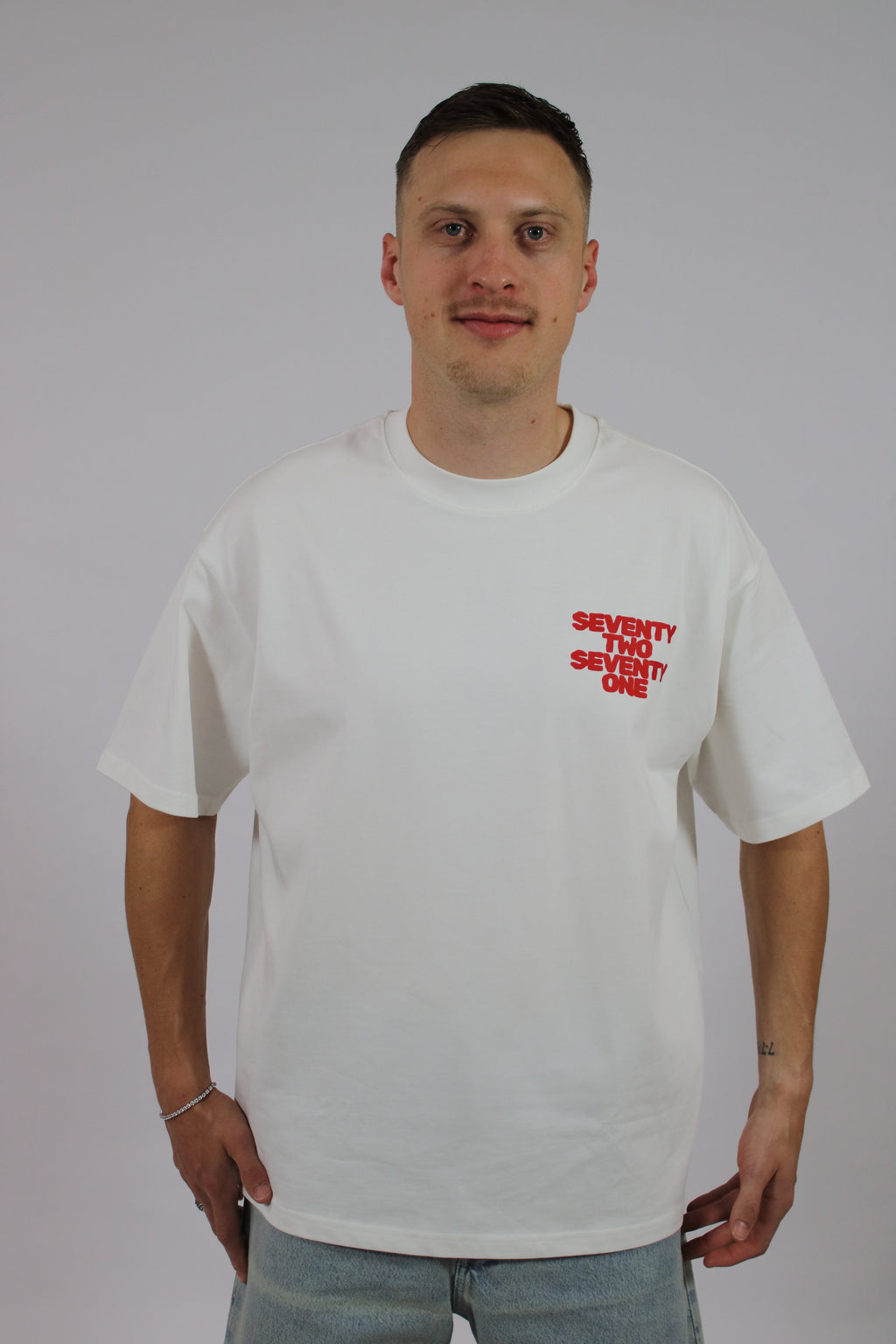 Round and Round T-shirt – White