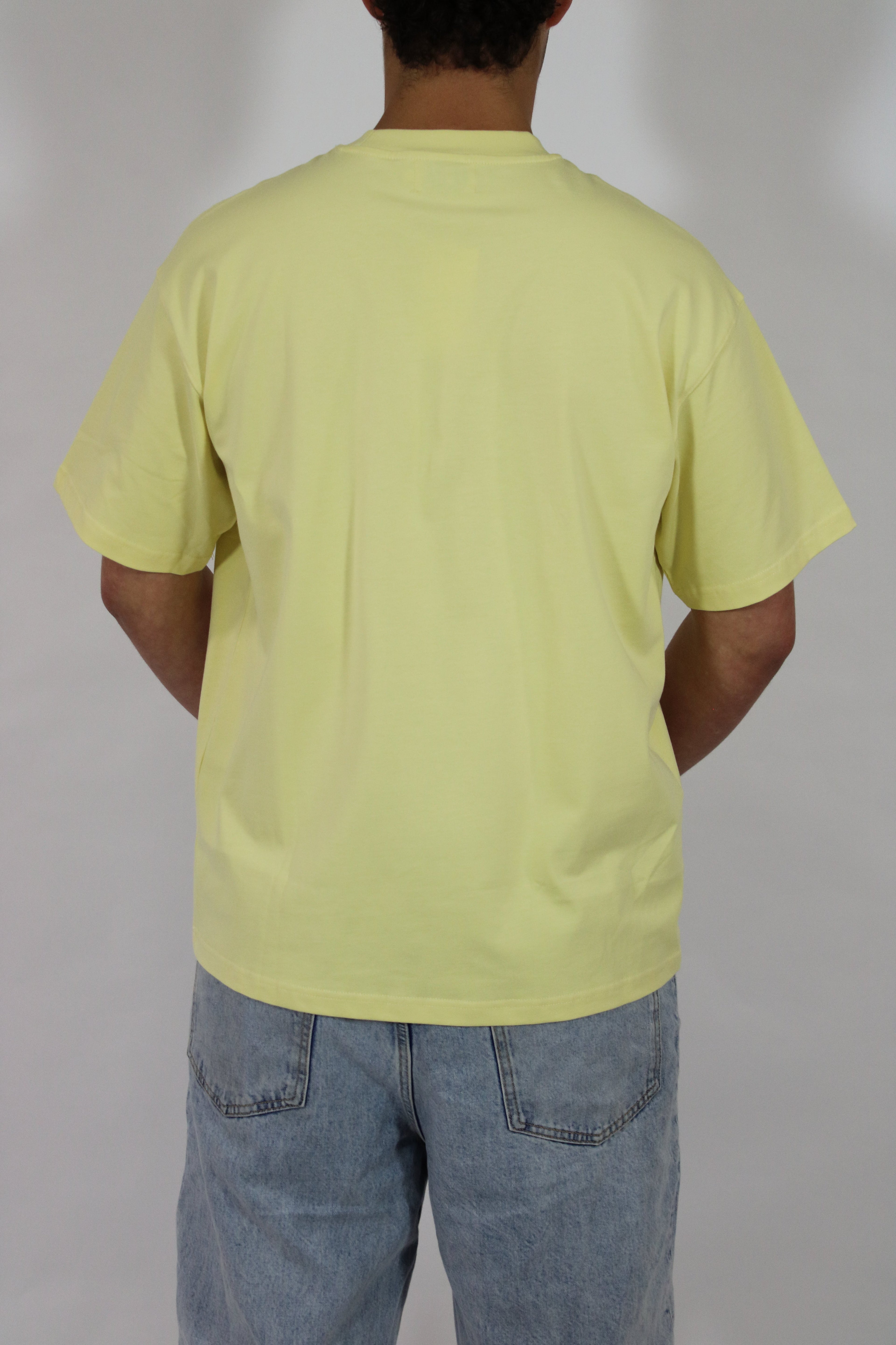 Frontprint T-shirt– Yellow