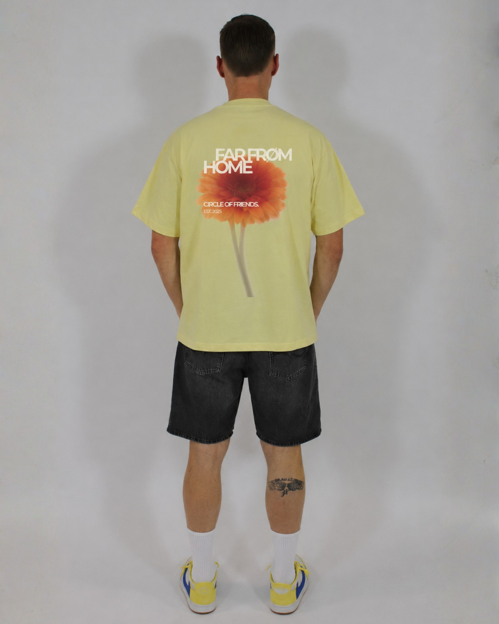 Flower T-shirt – Yellow