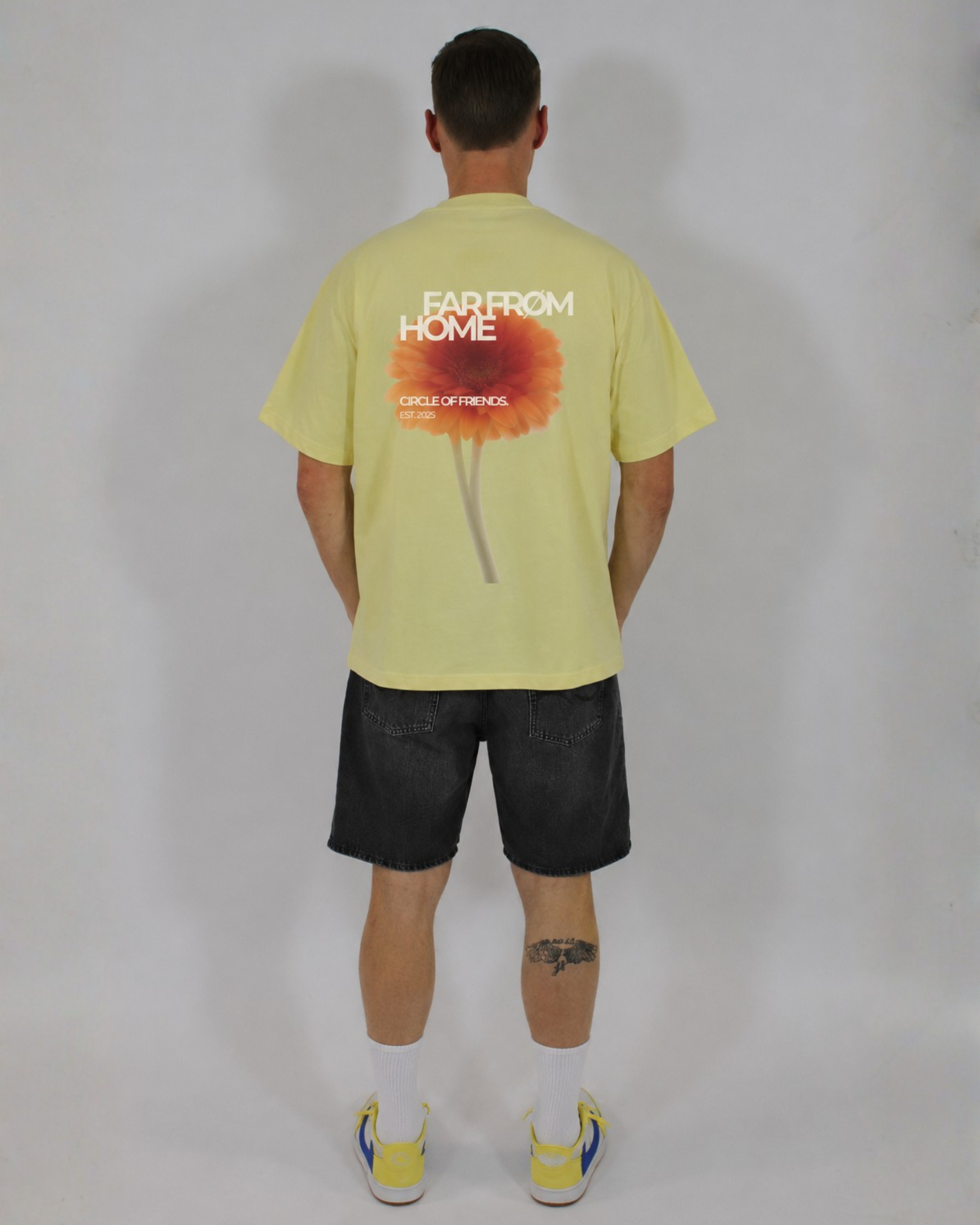Flower T-shirt – Yellow
