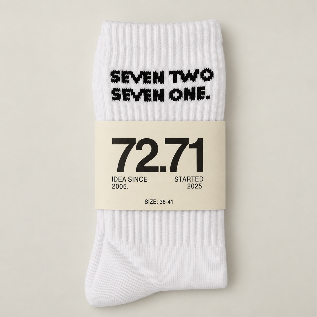 Zwarte signature sokken van 72.71 Clothing – productfoto