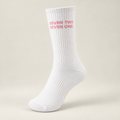 Roze signature sokken van 72.71 Clothing – productfoto