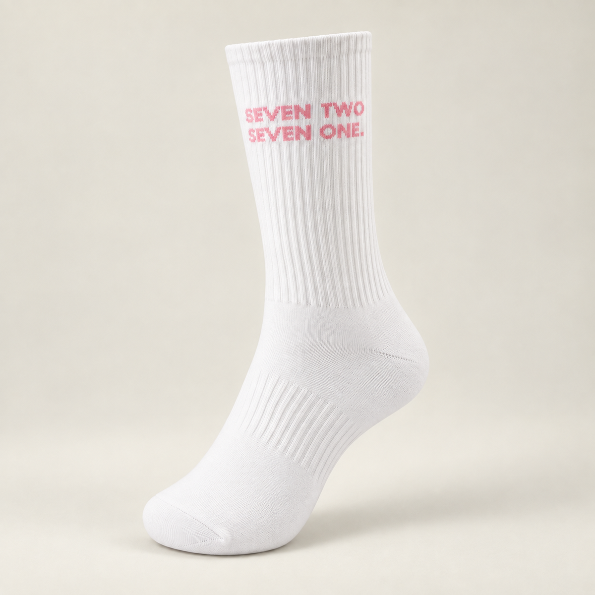 Roze signature sokken van 72.71 Clothing – productfoto