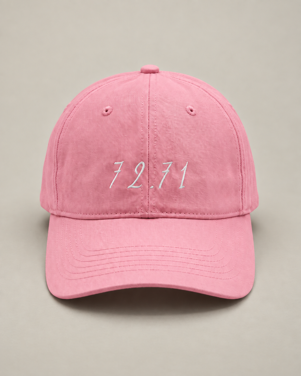 Roze cap van 72.71 Clothing – productfoto