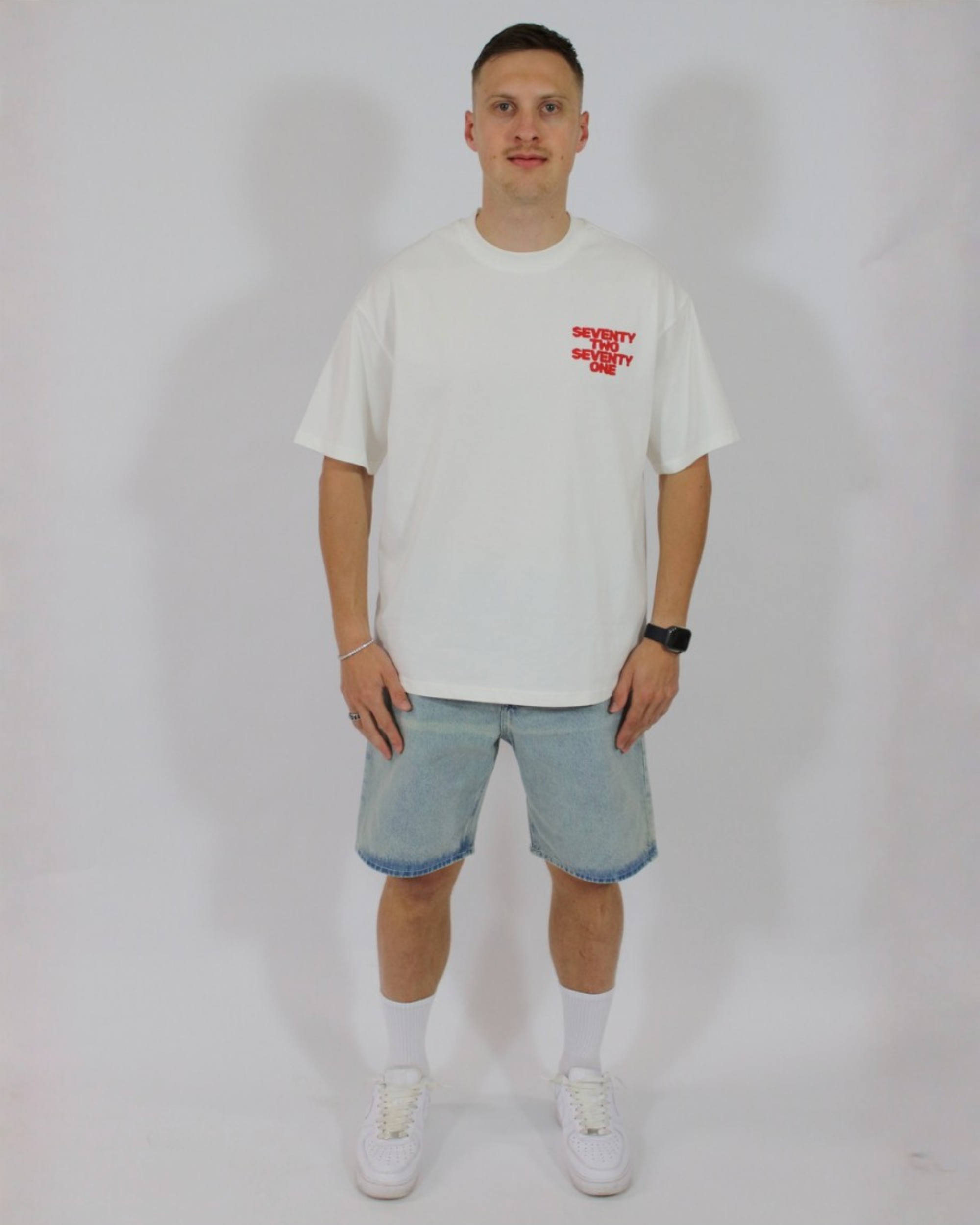Round and Round T-shirt – White