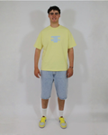Frontprint T-shirt– Yellow