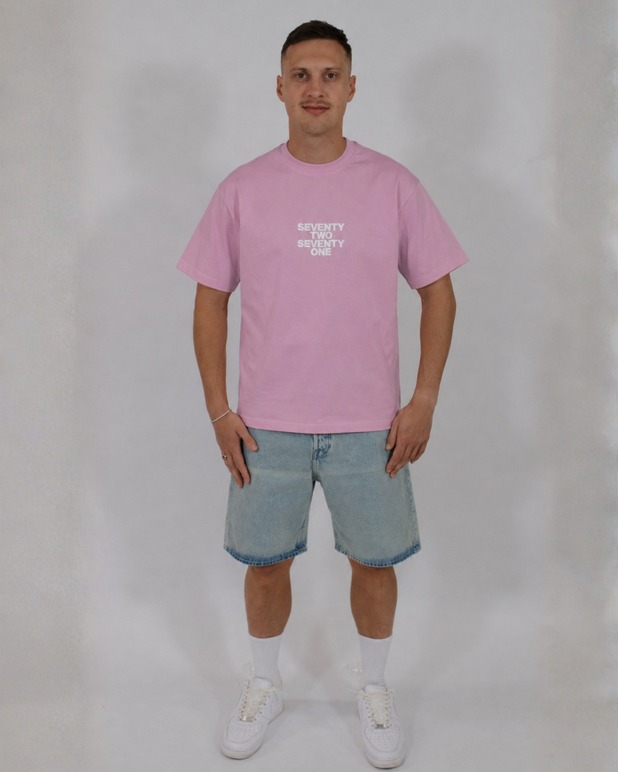 Frontprint T-shirt – Pink